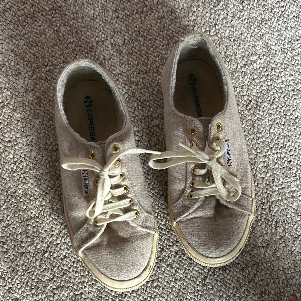 Superga Wool lined grey Sneakers size 8.5